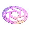 thumbnail image 3 of 140mm 160mm Brake Disc Mountain Bike 6 Bolt Brake Disc Colorful Brake Disc 2X160mm Silver, 3 of 8