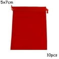 thumbnail image 1 of 10Pcs Drawstring Velvet Jewelry Bags Wedding Party Favor Gift Pouch Red, 1 of 9
