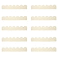thumbnail image 1 of 10 piezas de molduras decorativas de madera sin terminar con bordes festoneados para armarios, ventanas, estanterías, puertas, muebles y paredes, 1 of 7