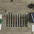 thumbnail image 2 of Anti Rust Stainless Steel Tweezers Set of 10/11 for Model Assembly and Repair Craft Projects with Canvas Storage Bag, 2 of 8