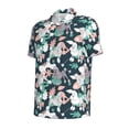 thumbnail image 2 of Xecao Cute Poodle Dog for Mens' Casual Short Sleeve Button-Down Polo Shirts for a Classic Golf Look, 2 of 9