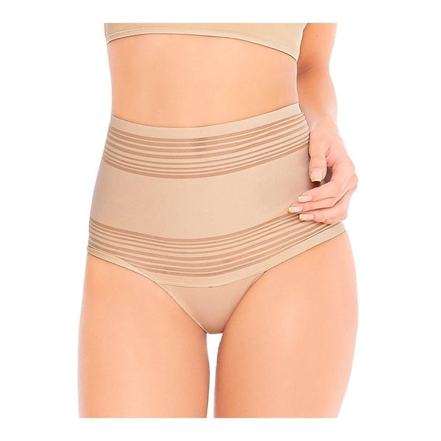 Pantaleta cintura alta Ilusión T CH Beige
