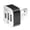 Black, variant on USB Male To 2 USB Female Type C Female Charging Splitter For Multiple Devices