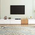 thumbnail image 2 of Walnut Grain Finish, Multi-functional Entertainment Center / Ideal for Living Room, Easy to Maintain, 2 of 6