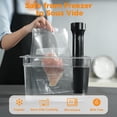 thumbnail image 5 of Vacuum Sealer Bags 11x50 Rolls 2 pack for Food Saver, Seal a Meal, . Commercial Grade, BPA Free, Heavy Duty, Great for vac storage, Meal Prep or Sous Vide, 5 of 5