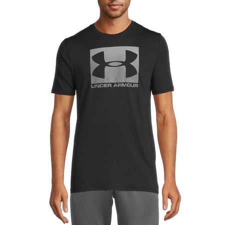 Under Armour Men's and Big Men's UA Boxed Logo Sportstyle T-Shirt with Short Sleeves, Sizes up to 2XL