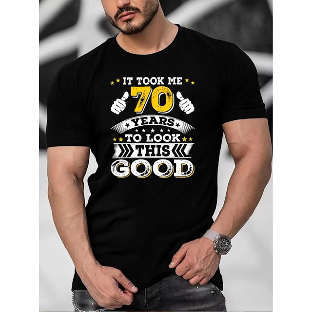Men's Summer Fashion T-Shirt with Unique Graphic Print - Casual Round Neck, Short Sleeve, Machine Washable