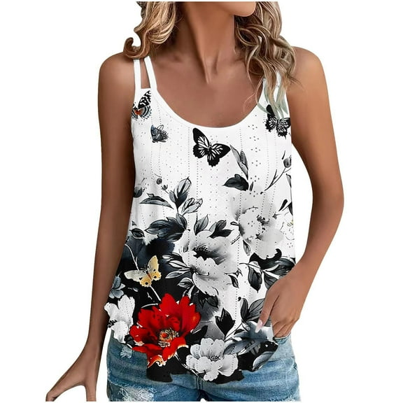Plus Size Summer Tops For Women Long White Tank Tops For Women Cotton Women Tunic Sweater Tops For Leggings T Shirts For Women Graphic Vintage Retro