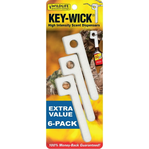 Wildlife Research Center Key-Wick 6 Pack Scent Wick Dispensers
