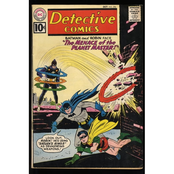 Detective Comics #296 FN 6.0 Batman! Martian Manhunter! Aquaman! Comic Book