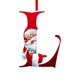 thumbnail image 1 of Adorno navideño personalizado con 26 letras para colgar en el árbol de Navidad., 1 of 2