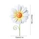 thumbnail image 3 of Estaca floral para jardín, adorno de hierro, inserto de girasol, decoración para jardín, patio y jardín, accesorio de jardinería para exteriores, ideal para cualquier inserción de hierro., 3 of 6