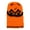 Orange & Black, variant on lanema Spooky Knitted Beanie Hat Bleeding Ghost Balaclava Hat Costume Party Ghost Party Hats