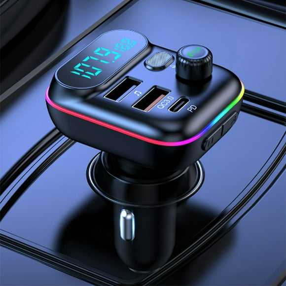 karymi Intelligent Bluetooth 5.3 Car Bluetooth MP3 Player FM Bluetooth Handsfree Call Intelligent Fast Charging Unlimited Car Bluetooth Player Up to 45% off