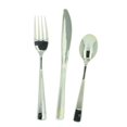 thumbnail image 3 of 48 ct Polished Gold Assorted Cutlery Lillian Extra Heavy Weight Plastic Utensils, 3 of 3