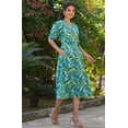 thumbnail image 5 of Multicolor Cotton Floral Printed Fit & Flare Dress, 5 of 9