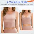 thumbnail image 3 of Camiseta sin mangas corta para entrenamiento U/D, reversible, acanalada, color rosa XXL, 3 of 7