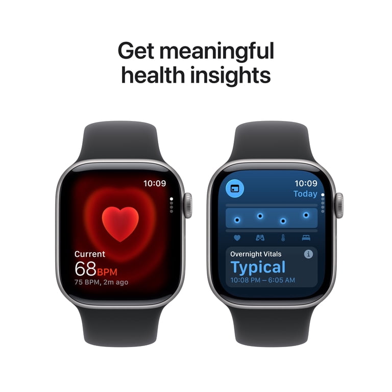 Apple, Smartwatch, Series 11 GPS 42mm, Space Gray Aluminum Case