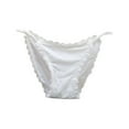 thumbnail image 3 of Women's Low Waist Mesh Briefs Solid Color Crotch Underwear Panties Underwear for Boys 12 Years Full Coverage Underwear Women Ladies Panties plus Size Panties for Women 2x Womens Panties Packs Bikini, 3 of 3