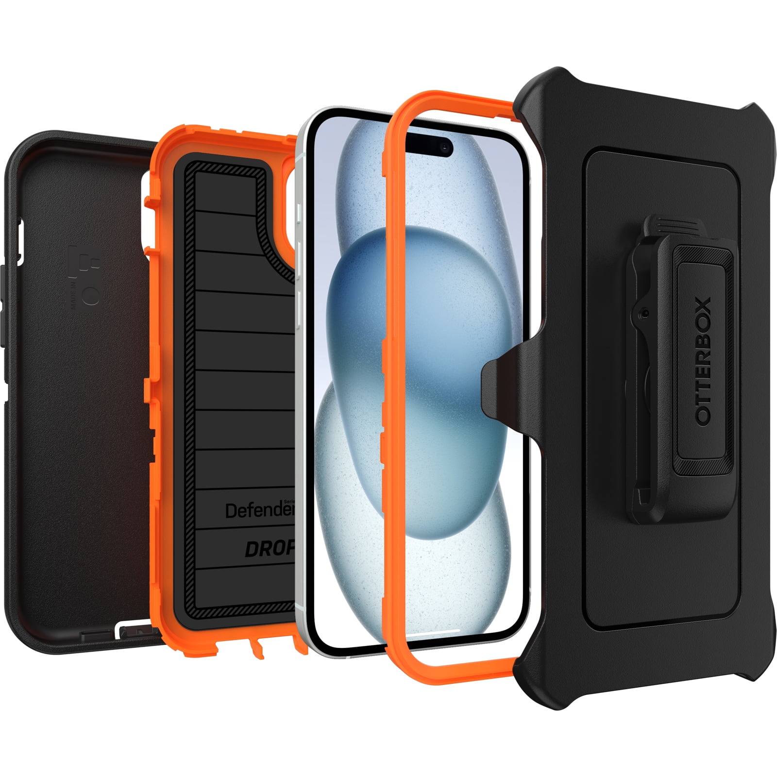 OtterBox Defender Series Pro Case for iPhone 15/14 Plus Apple, RealTree Edge