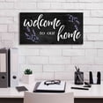thumbnail image 3 of Epic Graffiti 'Welcome to Our Home    ' by Susie Boyer, Giclee Canvas Wall Art, 24"x12", 3 of 8