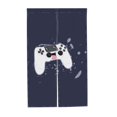thumbnail image 4 of Doorway Drape Split Curtains, Lark Style Game Controller Room Divider Privacy Door Curtains, 34" x 56", 4 of 6