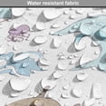 thumbnail image 5 of Nautical Dog Crate Cover, Pastel Sea Cruising Waves Dolphins Steering Wheel Sailing Boat Jellyfish, Easy to Use Pet Kennel Cover Small Dogs Puppies Kittens, 7 Sizes, White and Multicolor, by Ambesonne, 5 of 6
