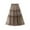 Khaki, variant on Kaemgyyd Fall Skirts for Women Elegant High Waist Cocktail Party Wedding Guest Skirt Mesh A-Line Midi Skirts