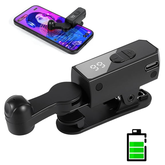 Auto Clicker Compatible with iPhone iPad Android, Auto Touch Device with 107 Adjustable Speed, Life Hands-Free Silent Operation Handy, Auto Tapper for Tiktok Live, Gaming, Likes & Reward Tasks(Black)