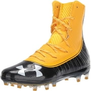 Under Armour Mens Highlight Mc Football Shoe 10.5 Steeltown Gold 700/Black