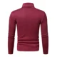 thumbnail image 4 of Camiseta De Manga Larga Con Cuello Alto Moda Masculina, 4 of 7