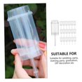 thumbnail image 5 of 40Pcs Food Pusher Round Shaped Push-Pops Cake Cup with Lid Cake Push Pops Containers Cakepop Round P, 5 of 5