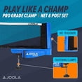 thumbnail image 3 of Joola Outdoor Weatherproof Table Tennis Net and Post, Blue, 3 of 7