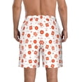 thumbnail image 3 of Kdxio Pastry Pattern Mens Casual Shorts - Drawstring Summer Beach Sports Shorts for Men, 3 of 9