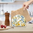thumbnail image 2 of Yayeee Napkin Holder for Table Kitchen Paper Tissue Organization, Yellow Floral, 2 of 8