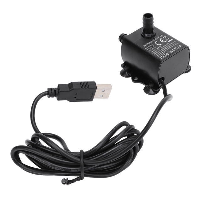 Bomba de Agua Sumergible, Desprendimiento de DC5V 2.4W DE MEMORIA DE LA MEMORIA DE AGUA DE MEMORIA 0-200 CM CON INDICADOR LED SAR EL DE CIRCURACIÓN