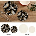 thumbnail image 3 of SKYSONIC Leopard Butterfly Pot Holders Trivets, 2 Pcs Heat Resistant Trivets,Skin Pattern Cotton Thread Weave Mats for Hot Pads Pans Pot Bowl Teapot for Kitchen Decor, 3 of 7