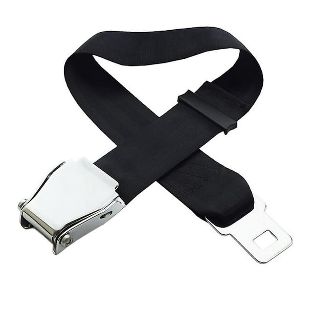 Rallonge de ceinture de sécurité d'avion 20-80 cm réglable (noir) (1  pièces) Jinglin 