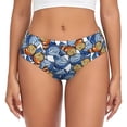 thumbnail image 1 of Balery Colorful Butterfly1 Ropa Interior de Algodón para Mujer con Dibujo – Braguitas Cómodas y Elásticas, Estilo Clásico-X-Small, 1 of 6