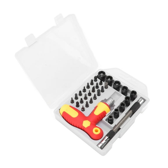 Ratchet Screwdriverwith Bit,Ratcheting Screwdriver Set with Ratchet Screwdriver Assembly Ratcheting Screwdriver Set Modern Innovation