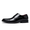 thumbnail image 2 of 2022 Zapatos de vestir Oxford hechos a mano de alta calidad, zapatos de traje de cuero de vaca genuino para hombres, calzado, zapatos formales de boda, oferta (27,5 cm), 2 of 2