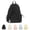 Black, variant on Spacious Angel Wing Travel Backpack, Lightweight Nylon Bag with Large Capacity for Weekend Trips & Daily Commute
