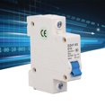 thumbnail image 3 of Din Rail Mount Circuit Breaker, 6000 Breaking Capacity Miniature Circuit Breaker Easy Installation 230V 400V 10A  For Office Building, 3 of 8