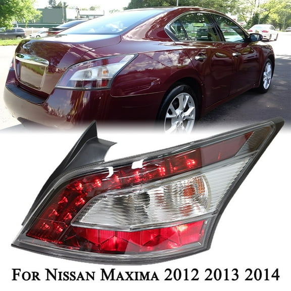 Right Tail Light Assembly W/Bulb For Nissan Maxima 2012-2014 Rear Lamp Passenger