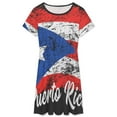 thumbnail image 3 of Puerto Rico Short Sleeve Dress Women Summer Evening Dresses Ladies Sundress, 3 of 7