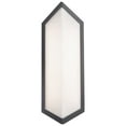 thumbnail image 5 of WAC Lighting Corte 15" 1-Light 3-CCT 3000K Aluminum Outdoor Wall Light in Black, 5 of 5