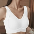 thumbnail image 4 of SDNall Women's Everyday Support Bra, Soft Sports Bras for Women with V-Neck and High-Elastic Waistband, Comfortable Underwear and Bras for Daily Wear, 4 of 9