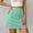 Z-520Green, variant on Women's Athletic Skirt With Built In Shorts High Waist Plaid Print Comfortable Stretchy Sports Training Skirts For Running Tennis Workouts,Grey,L
