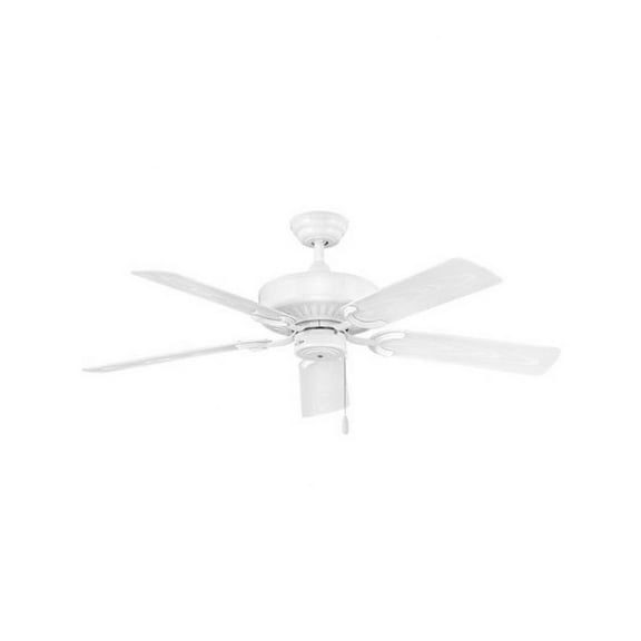 52 inch 5 Blade Ceiling Fan-Appliance White Finish Bailey Street Home 81-Bel-4243689