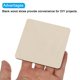 thumbnail image 4 of Uxcell 3x3 Inch Unfinished Blank Square Wood Slices for DIY Art Crafts Decor 50 Pack, 4 of 7